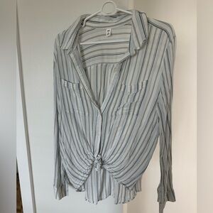 BP striped button up shirt size XL